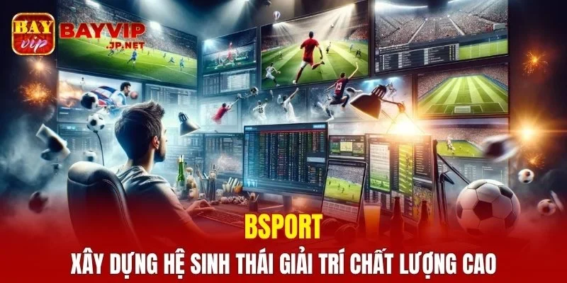 BSPORT xây dựng hệ sinh thái giải trí chất lượng cao