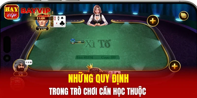 Những quy định trong trò chơi cần học thuộc