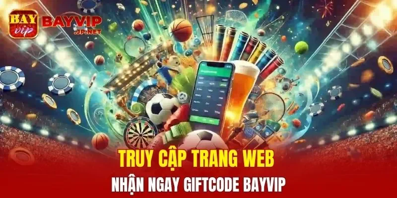 Truy cập trang web nhận ngay giftcode BAYVIP